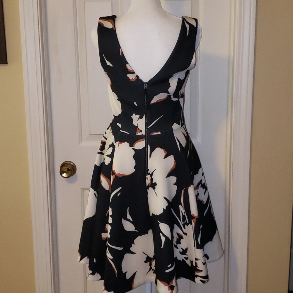 Anthropologie Maeve Floral Fit & Flare Summer Dress Size 4 - Picture 4 of 14